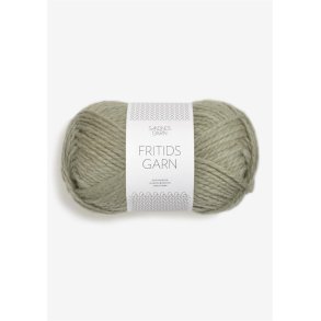 Fritidsgarn, St�vet lysgr�n meleret