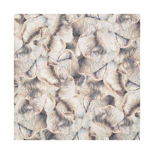 Viscose poplin Stretch, Natur