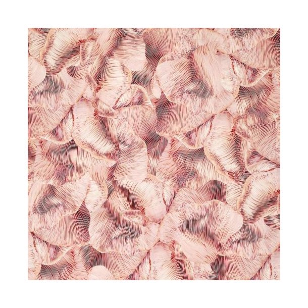 Viscose poplin stretch digital, Pink 