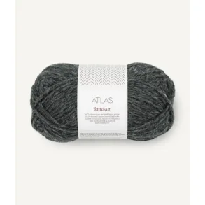 Atlas petiteknit, Charcoal melange