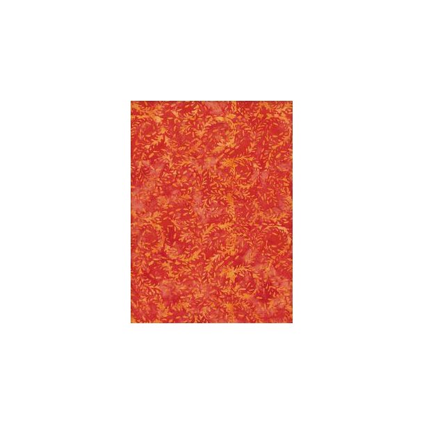 Batik Orange wreath
