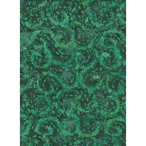 Batik Green wreath