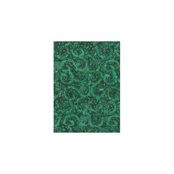 Batik Green wreath