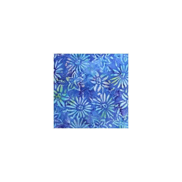 Batik Blue flowers
