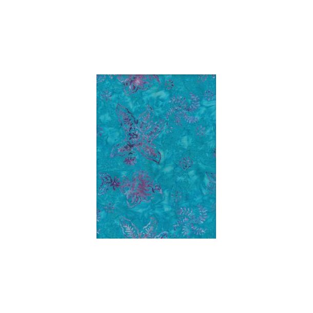 Batik Turquoise seaflower