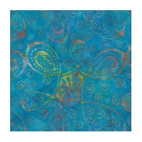 Batik Turquoise symboles