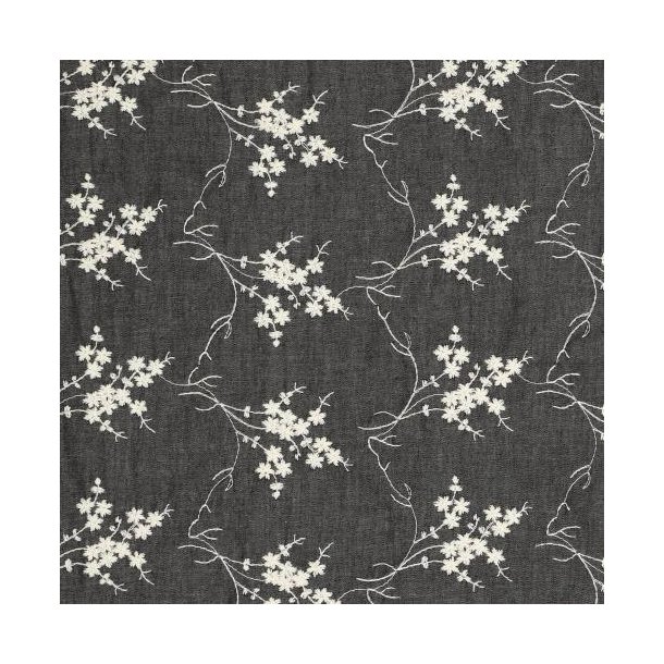 Jeans Embroidery 3,8 OZ, Black