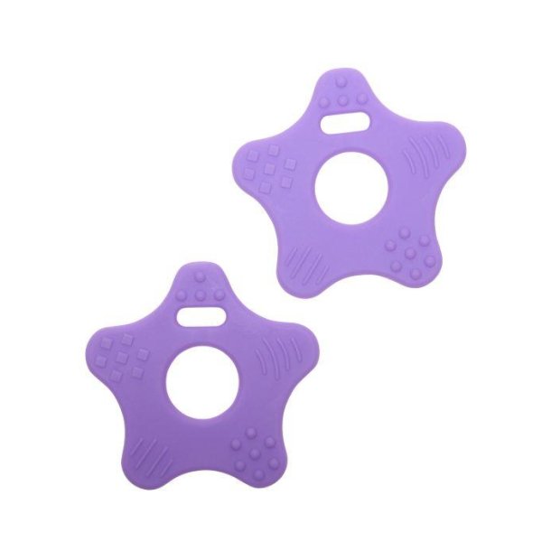 Bide stjerne 60mm Lilla