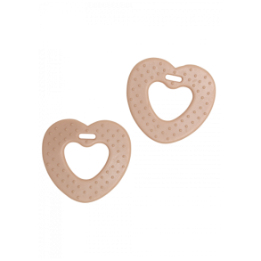 Bide hjerte 68mm Brun