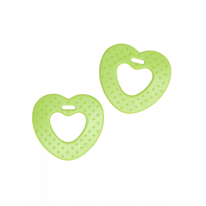 Bide hjerte 68mm Light green