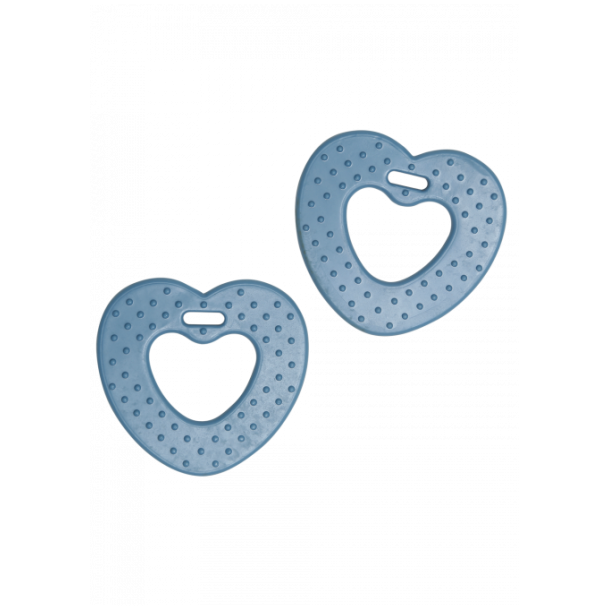 Bide hjerte 68mm Petrol