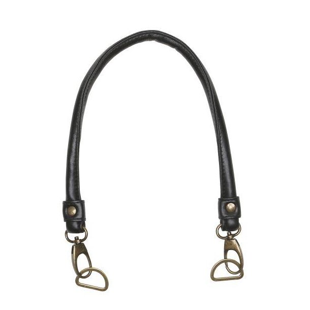 Taskehank m/lobsterl�s og D-ring bronze