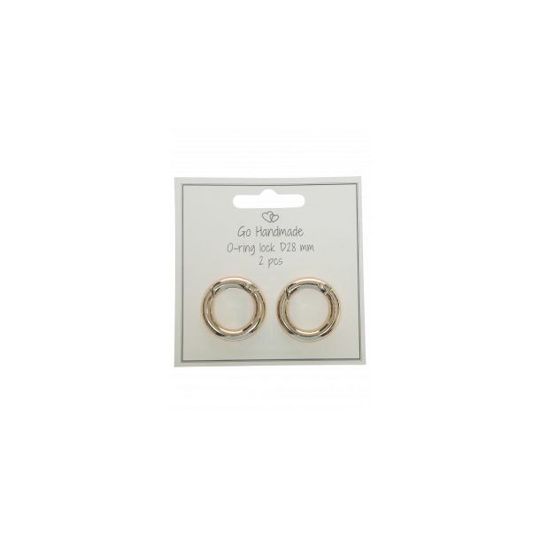 O-ring l�s �ben Guld