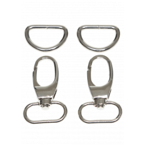 Lobster l�s  m/D-ring S�lv