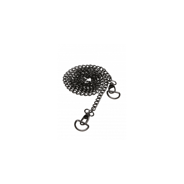 Taske metalk�de Gr� m/Lobster l�s s�t