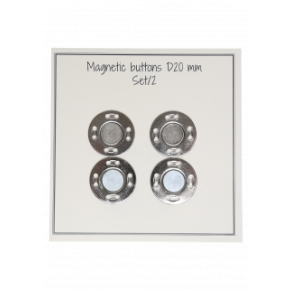 Magnet knappel�s S�lv