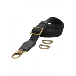 Taske skulderrem Sort/Bronze