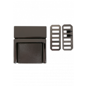 Taske metal l�s M�rkegr�