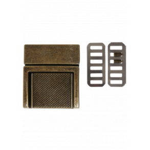 Taske metal l�s Bronze