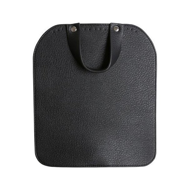 Top flap magnetisk, sort