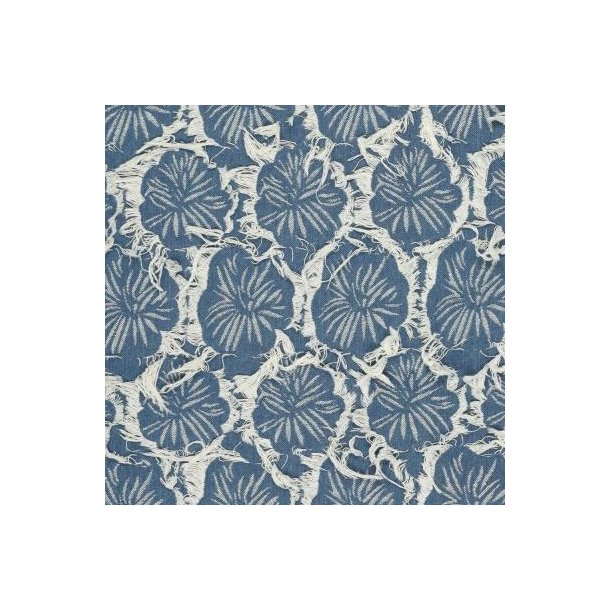 Ruffia Denim Flowers