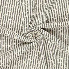 Crinkle Celine Flower embroidery, Black