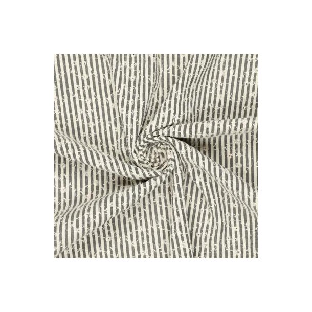 Crinkle Celine Flower embroidery, Black