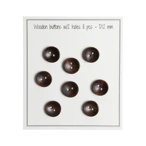 Tr�knap, Dark brown