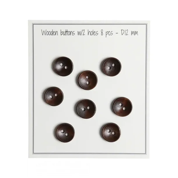 Tr�knap, Dark brown