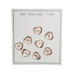 Hjerteknapper Mushroom