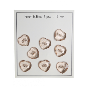 Hjerteknapper Mushroom