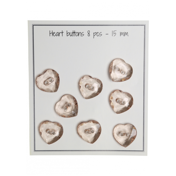 Hjerteknapper Mushroom