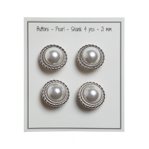 Pearl shank Silver