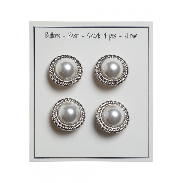 Pearl shank Silver