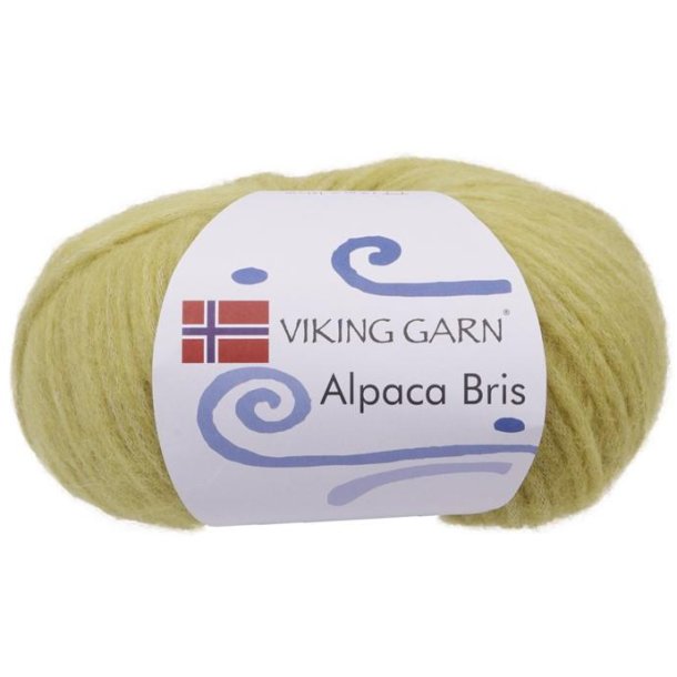 Alpakka Bris, Limegr�n