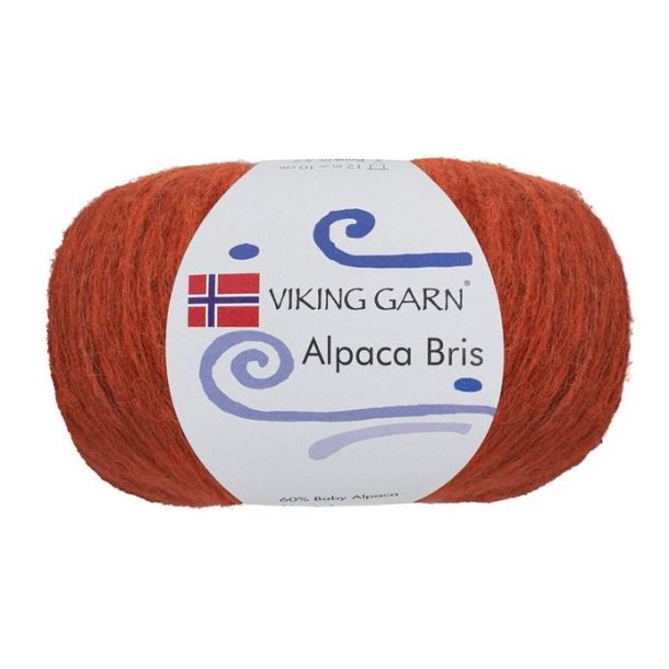 Alpakka bris, Br�ndt orange