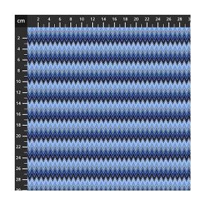 Patchworkstof Zig Zag 