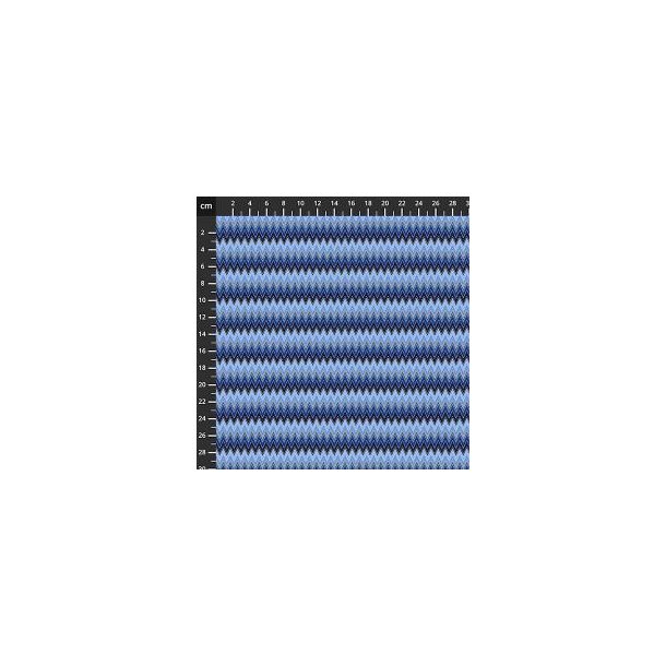 Patchworkstof Zig Zag 