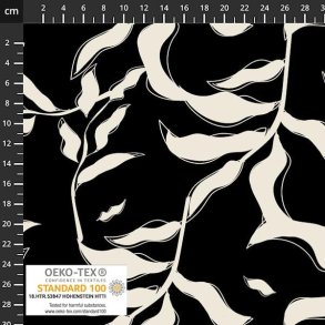 Viscose light and lush, Black