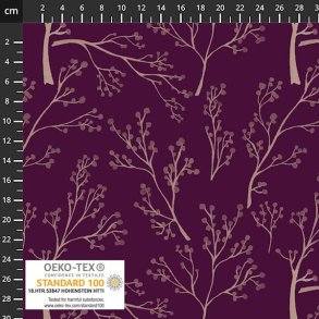 Viscose light and lush, Purple
