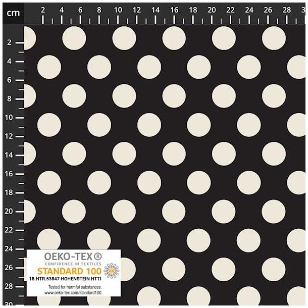 Viscose light and lush, Black