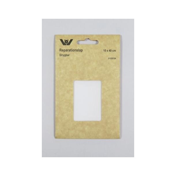 Reparationslap strygbar, Hvid