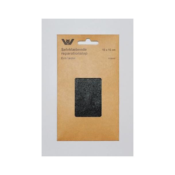 Eco l�der, selvkl�bende, sort