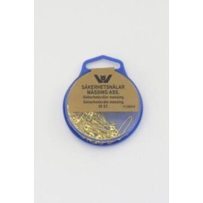 Sikkerhedsn�l, messing