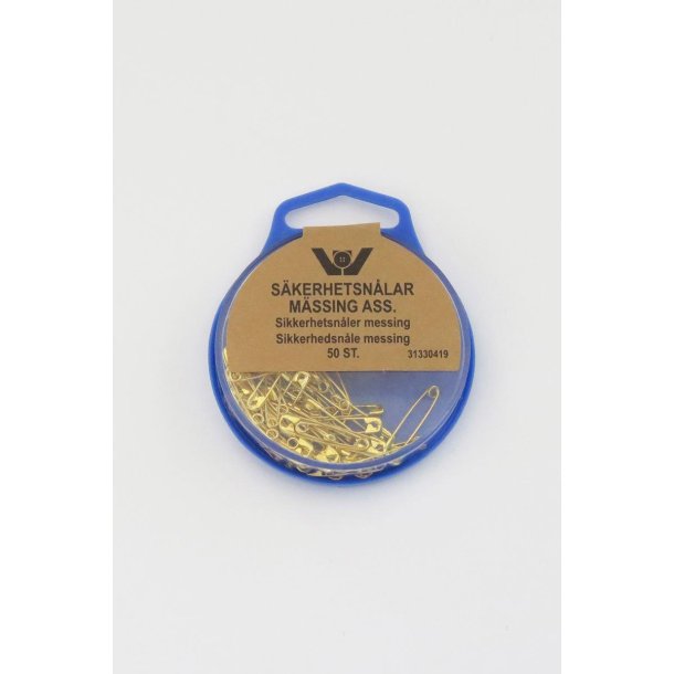 Sikkerhedsn�le messing ass.