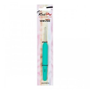 Knitpro waves h�klen�l 2,50mm Turkis