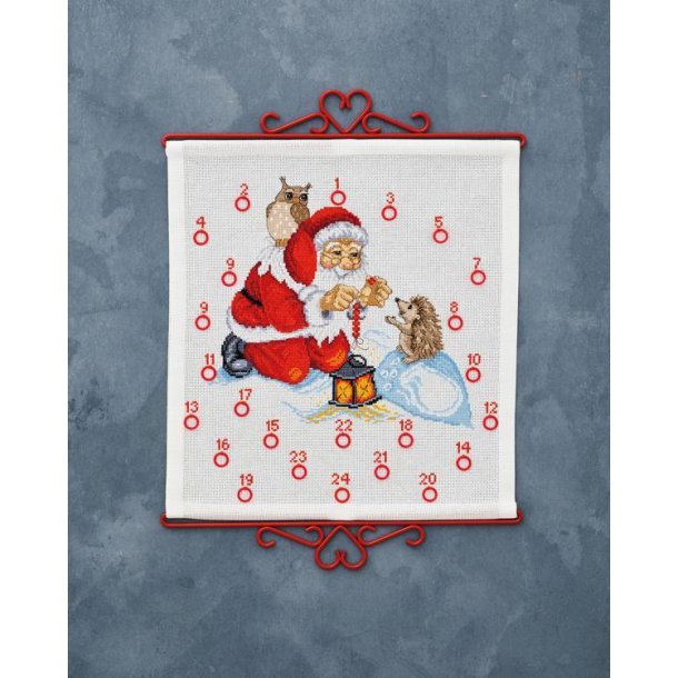 Pindsvin og julemand, Julekalender