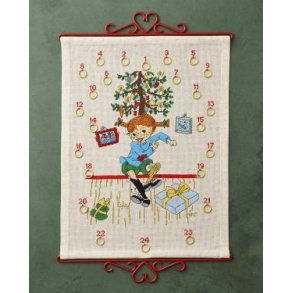 Pippi under juletr�et