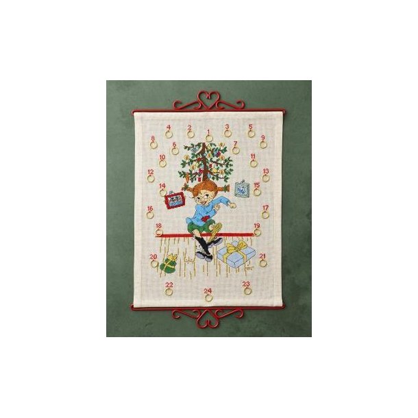 Pippi under juletr�et