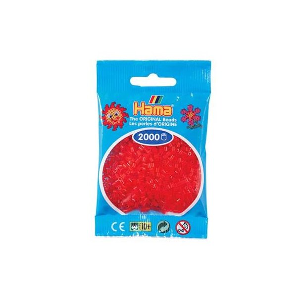 Hama Mini Transperant r�d